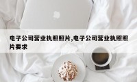 电子公司营业执照照片,电子公司营业执照照片要求