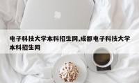 电子科技大学本科招生网,成都电子科技大学本科招生网